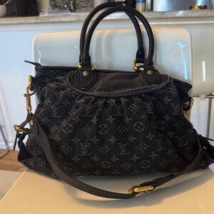 Louis Vuitton Denim Neo Cabby GM in black